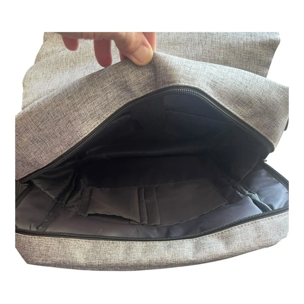 Gray Multi-Use Backpack - Picture 5 of 10